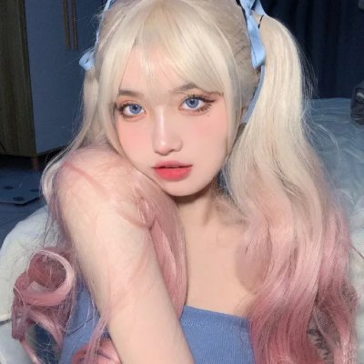 盲女情